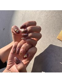 ツイードネイル☆