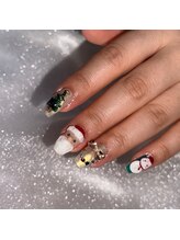 エムネイル ブランチ(Mネイル branch)/maeda.クリスマスネイル