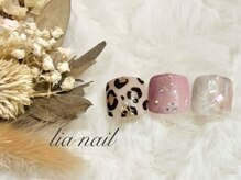 リアネイル(lia nail)の雰囲気（親指アートコースで足元を華やかに◎見るたびにワクワクを実感♪）