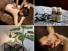 ヘッドスパ+アロマ・足つぼ・ハンド・もみほぐしのセットも◎