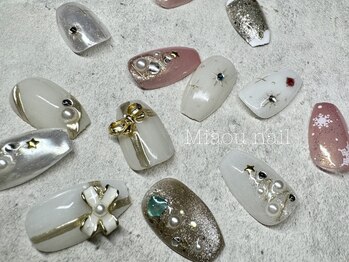 ミャウネイル(Miaou nail)/Christmas design