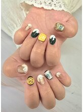 リリールレーブ(LiLy Le Reve)/持ち込みパーツネイル★