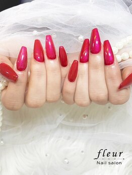 フルール(fleur)/長さだしワンカラー