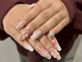 持ち込みキャラクターネイル