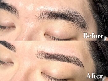 グルーム(GROOM.)の写真/【本厚木にメンズサロンがNEWOPEN！】メンズ美容が1サロンで完結。#メンズアイブロウワックス