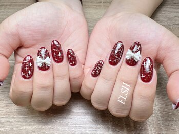 エルシ(ELSH)/ツイードネイル