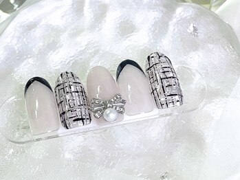 エリクサーネイル 長堀橋(Elixir Nail)/長堀橋限定♪ツイードデザイン