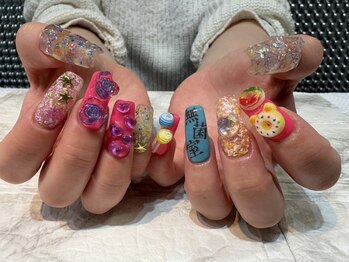 ユースタイル 新宿店(U-style)の写真/人と被らない”ひと癖あるデザイン”が魅力◇個性派ネイルはU-styleにお任せ★デザイン豊富にご用意◎