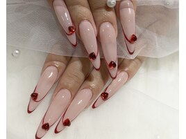 囲みフレンチネイル