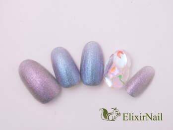 エリクサーネイル 池袋(Elixir Nail)/定額a シンプル/クーポン使用