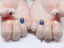 イハナ(ihana)/持込デザイン＊キャッツネイル