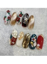 エクリ 日暮里店(Ecrit)/お正月ネイル・成人式ネイル