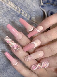 長さだしネイル