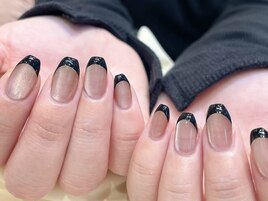 #黒フレンチ