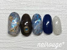 ネイル―ジュ 札幌大通店(nairouge*)/天然石ネイル♪