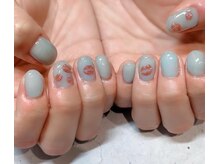 ネイルアンドアイラッシュスタジオ シュシュ(chouchou)/推し活ネイル手書きアートが得意