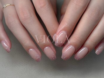 ヴィオラ(VIOLA)/フラッシュネイル/夏ネイル