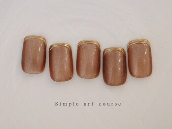 エン ダイカンヤマ(En'e daikanyama)/定額/シンプルアートコース♪