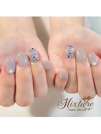 ワンポイントフラワー＊