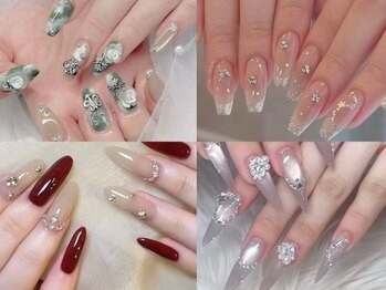 ティーワイネイルサロン(T.Y nail salon)の写真/大切なイベントに向けて、ネイルを華やかに♪シンプルから派手なデザインまでお任せ!特別なネイルを!