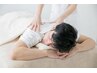【男性用】全身もみほぐし60分＋ドライヘッドスパ10分　￥6800→￥6300