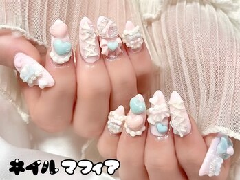 ネイルマフィア 原宿(NAIL MAFIA)の写真/【圧倒的な技術力】JNA本部認定講師在籍の実力派サロン！お爪に優しいフィルイン施術♪一層残しでモチ◎