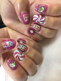 グリッターネイル☆
