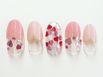 アンドシュシュネイル(&CHOU CHOU nail)/バレンタインCollection