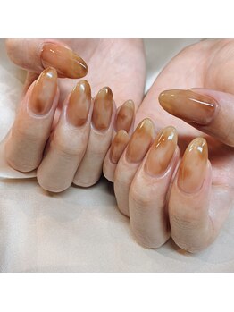 ネイルスペース ジェイズ ピンキー(NAIL SPACE J's PINKY)/秋のもやもやアート