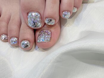 ネイルズ ララ(nails Lala)/ホログラム。