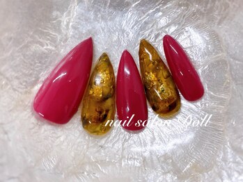 ネイルサロン ドール/べっ甲ネイル8,200円