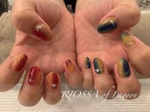 リオッサ オブ ラグーン(RIOSSA of Lagoon)/ワンホンネイル×グラデーション