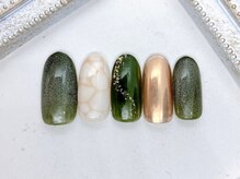 ネイル アンド アイラッシュ虹/トレンドコース