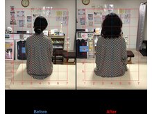 ストレチックス 近江八幡店/姿勢改善ビフォーアフター1回