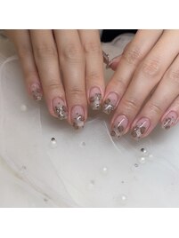 ヒョウ柄ネイル