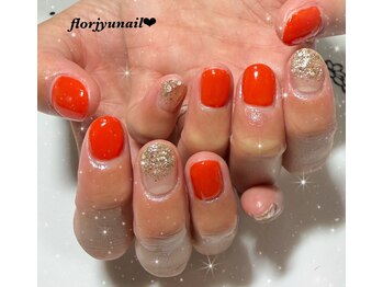 フロージュ ネイル(florjyu nail)/2色カラーnail