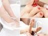 【フットネイル/足裏ケア】ジェルポリッシュ&角質除去 40分/ 初回¥7,700