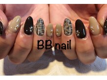 ビービーネイル(BB)/ツイードネイル