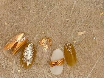 ミンクスタイル 浜松町店/ミラー アクセサリーネイル