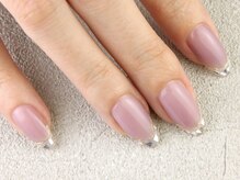 ソウ 難波店 nail salon Sou/クリアフレンチnail