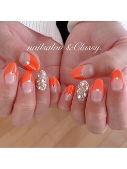 アンドクラッシィ(&classy.)/フレンチネイル