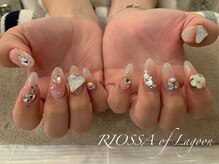 リオッサ オブ ラグーン(RIOSSA of Lagoon)/ワンホンネイル×キラキラネイル