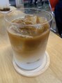 ウィズ鍼灸整骨院 十三院(with.鍼灸整骨院)&nbsp;カフェオレをよく飲みたがります。笑