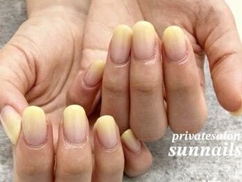 サンネイルズ(sun nails)/2本アート