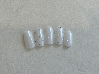 latte.nail【ラテネイル】[富山ネイル/ワンカラー/マグネット/フィルイン/長さだし]/定額デザイン　A