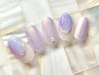 モーヴネイル(mauve.nail)/マンスリーデザインA &nbsp;¥9500