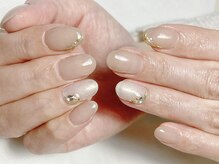 マハロ ネイル 南千住店(Mahalo Nail)/好印象大人オフィスネイル¥7980