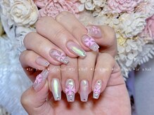 レアネイル 渋谷店(Le’a nail)/オーロラ☆クロムハーツ
