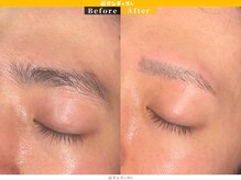 眉ダンディズム 大阪天神橋六丁目店/リピーターさまのBefore/After