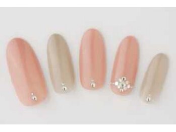 エムスラッシュ ネイル たまプラーザ(M.SLASH)/ストーンアートネイル